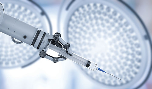 Photo of Sony microsurgery robot